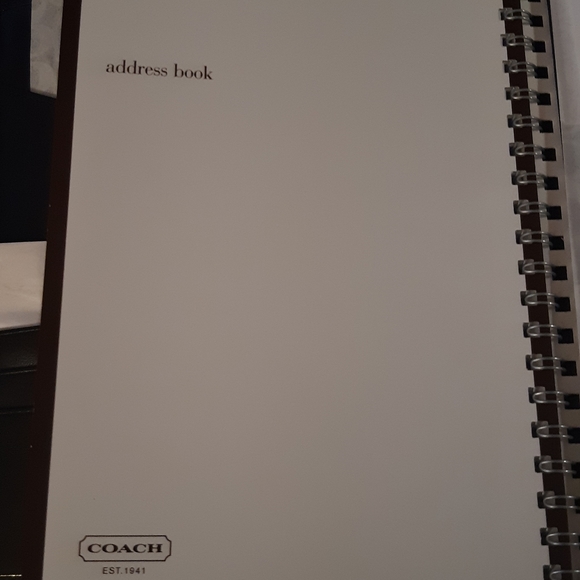 Coach notebook - Picture 3 of 13